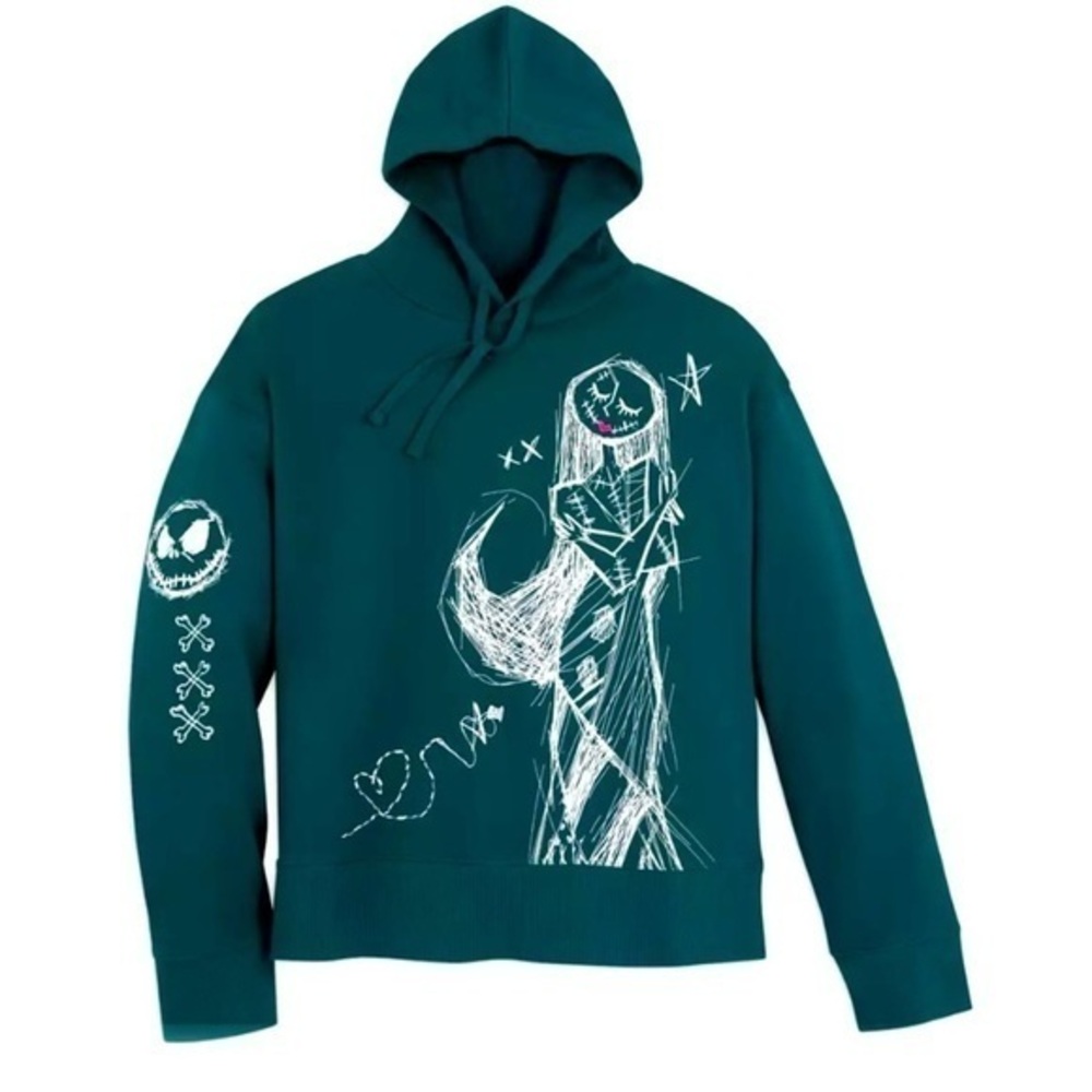 NWT Disney‎ The Nightmare Before Christmas "Sally" Pullover Hoodie for Adults XS